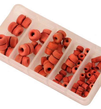 Albatros toprubbers Assortie 5 maten 50 stuks oranje