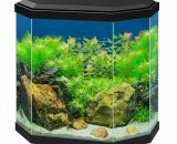 Aquarium aqua 30 led zwart