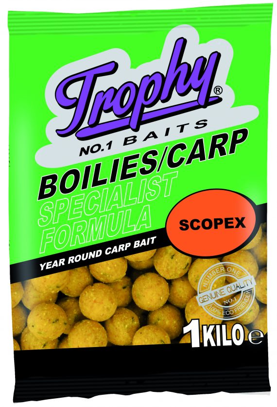 Boilies zijn samengesteld met ingrediënten en attractors waarvan bewezen is dat ze een uitstekende werking hebben.